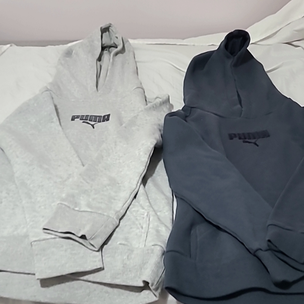 2 Puma sweaters size 10-12